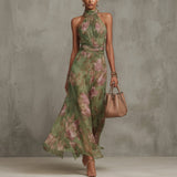 Agnes - Maxikleid mit Falten