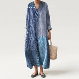 Alwine - Kleid Wellen des Meeres