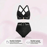 Anke - Hochgeschnittener Bikini 2-in-1 Formend
