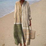 Andrea - Flatterndes Sommerkleid mit Print