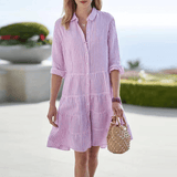 Hanna - Gestreiftes Sommerkleid