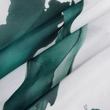 Brigitte - Lange Robe mit Aquarelldruck
