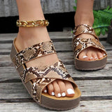 Angelika - Elegante Geflochtene Sandalen