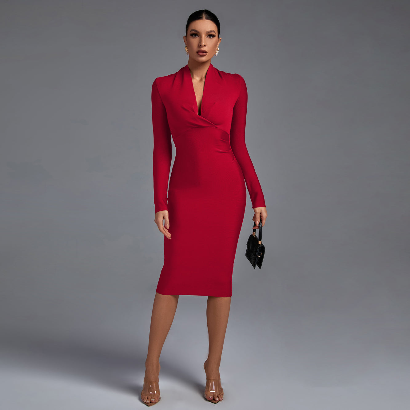Hulda - Langärmliges Kleid