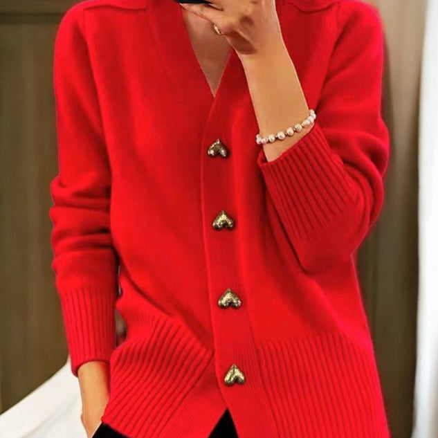 Amalie - Eleganter Strickcardigan