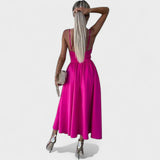 Carola - Midi-Kleid mit Öffnung