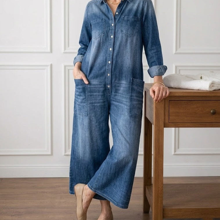 Else - Denim-Overall aus Baumwolle