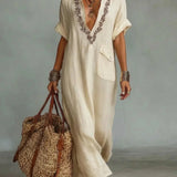 Else - Maxikleid im Boho-Stil mit Blumenmuster