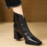 Sieglinde - Luxuriöse Stiefeletten mit mittelhohem Absatz